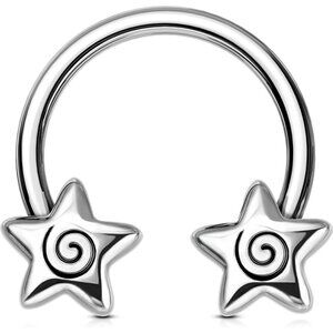 Septum Rings 16g Septum Jewelry Star Daith Earrings Gothic Tragus Helix Piercing